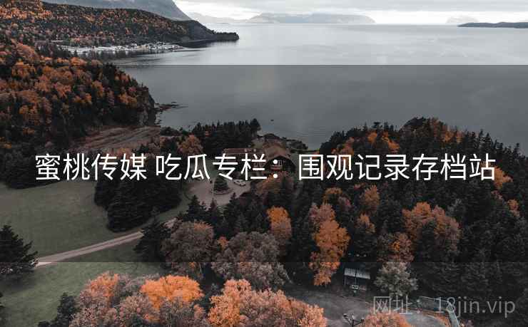 蜜桃传媒 吃瓜专栏：围观记录存档站